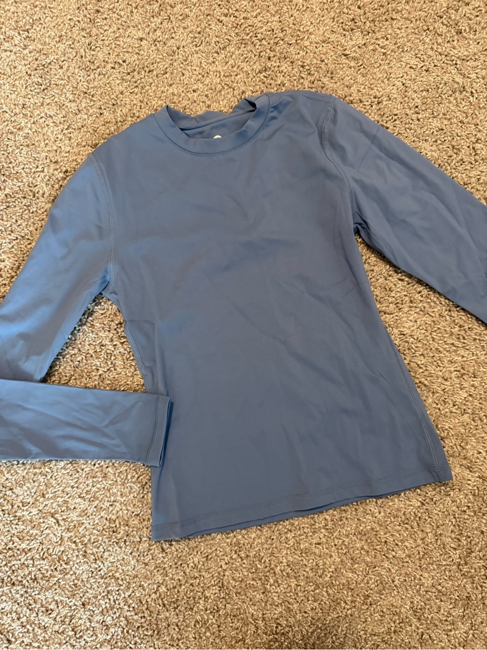 Uncia Active Periwinkle Long Sleeve Performance Top, Size XS, NWT
